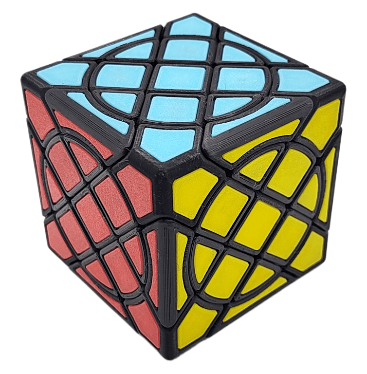 Zee Circle Compy Cube with Tiles - Black image 8