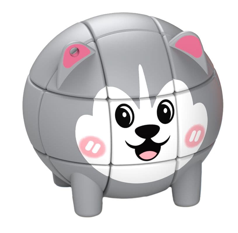 Animal Cube Dog - Gray