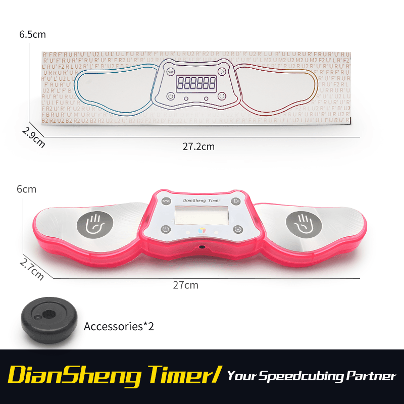 Diansheng Timer ( Mold B ) - Trans.Red image 2