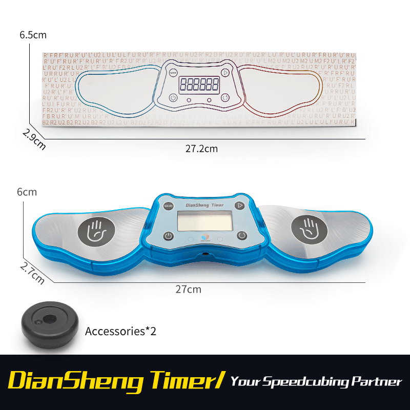 Diansheng Timer ( Mold B ) - Trans.Blue image 2