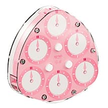 QiYi 3x3 Magic Clock - Pink+White image 6