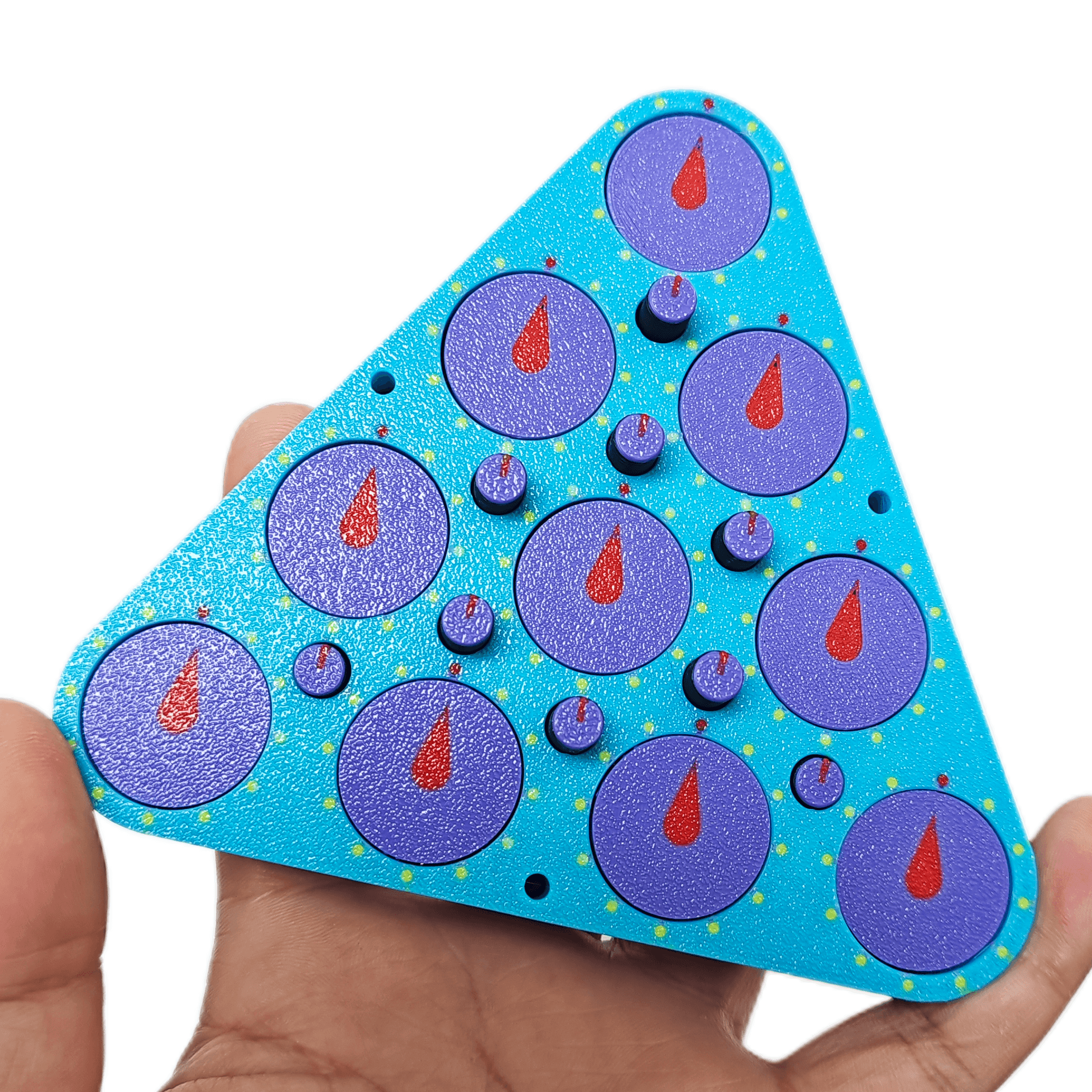 C4U Triangle-10 Clock - Stickerless image 2