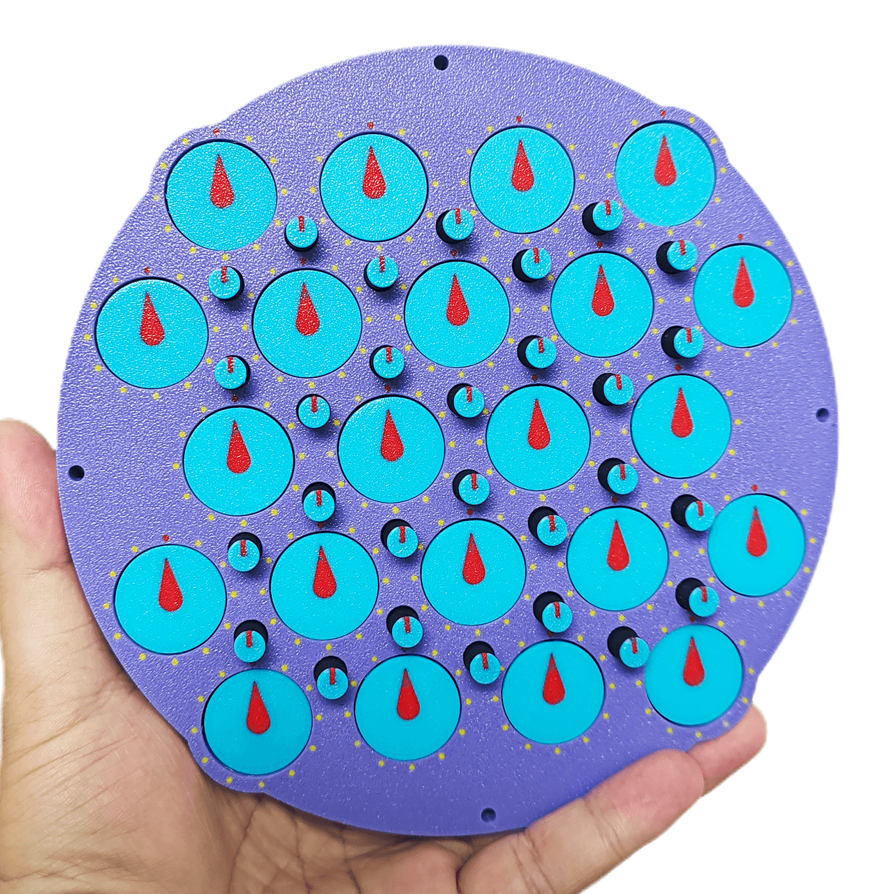 C4U Hexagram-22 Clock - Stickerless image 1