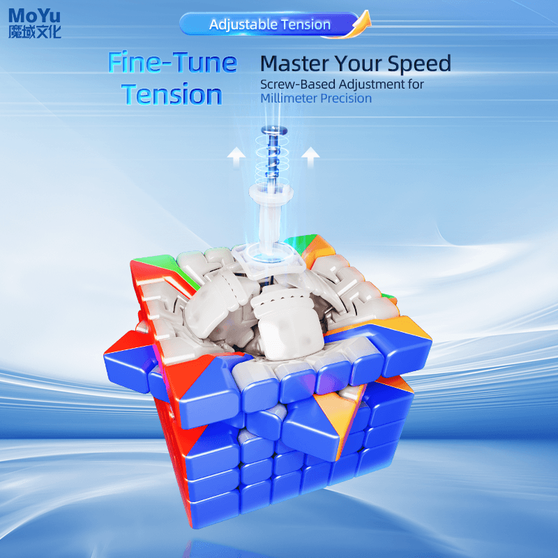 MoYu AoShi V4 6x6 Triple-Track Magnetic - Stickerless image 12