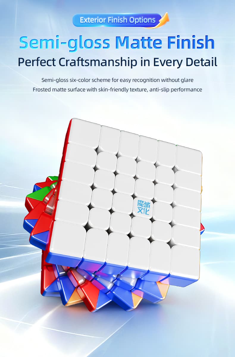 MoYu AoShi V4 6x6 Triple-Track Magnetic - Stickerless image 27