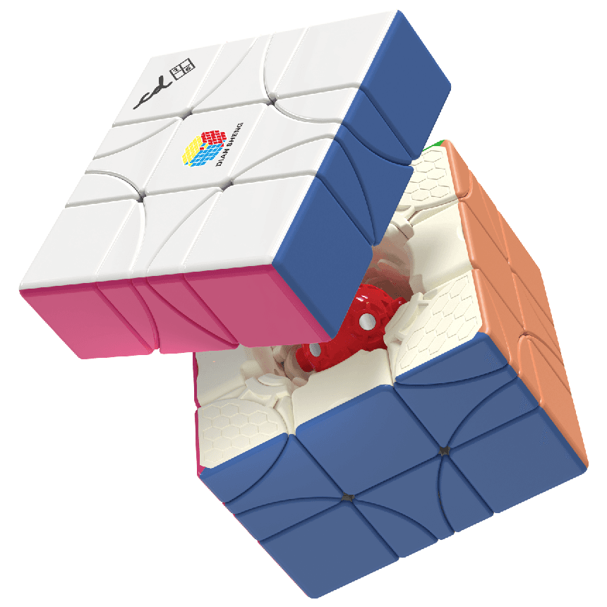 DianSheng Cornor Turning 3x3 Ball Core - Morandi image 3