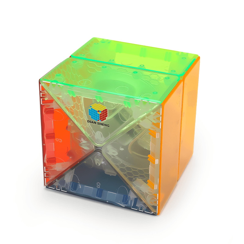 Diansheng X2 Cube - Colored Transparent image 1