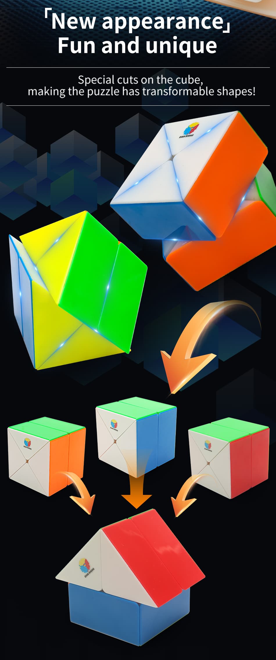 Diansheng X2 Cube - Colored Transparent image 17
