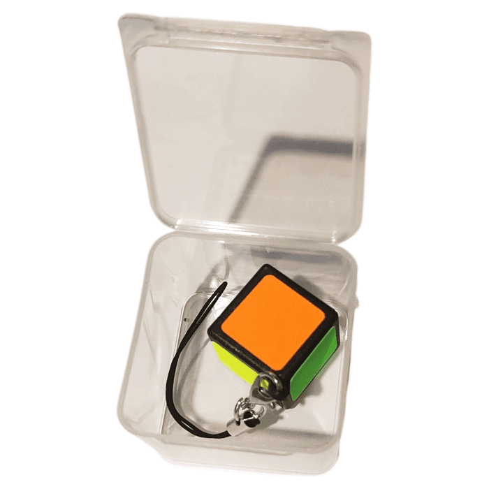 1x1 Keychain cube image 2