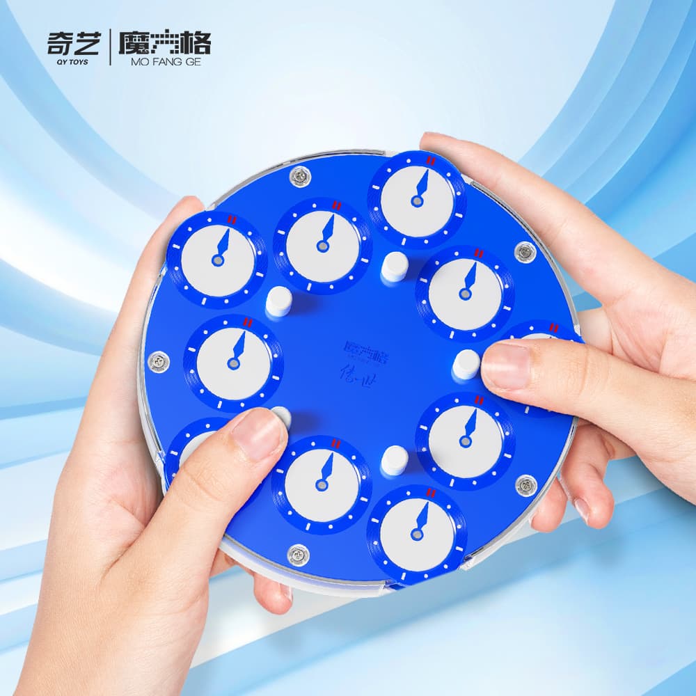 QiYi 3x3 Magic Clock - Pink+White image 10