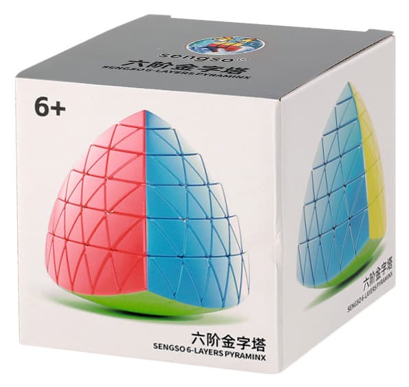 SengSo 6x6 Pyraminx - Stickerless image 2