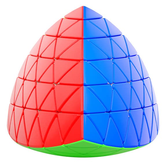 SengSo 6x6 Pyraminx - Stickerless image 1