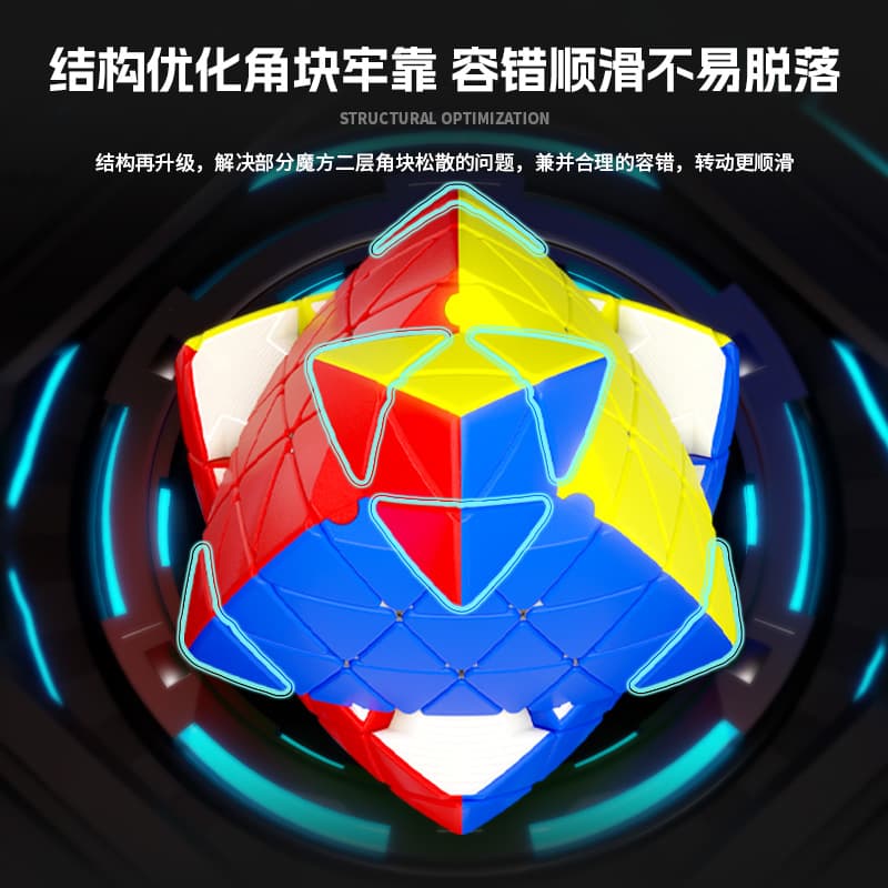 SengSo 6x6 Pyraminx - Stickerless image 10