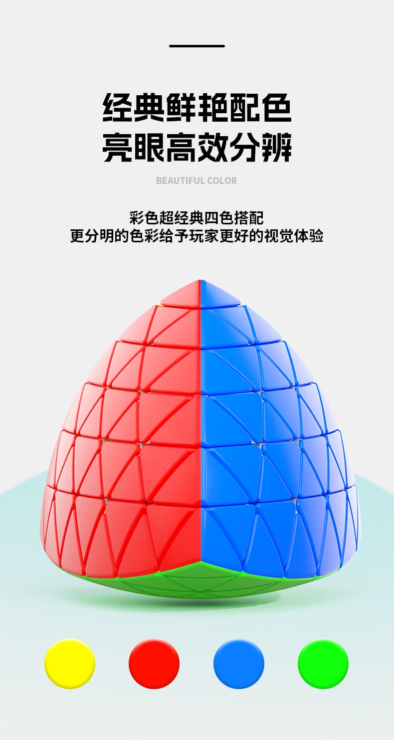 SengSo 6x6 Pyraminx - Stickerless image 15