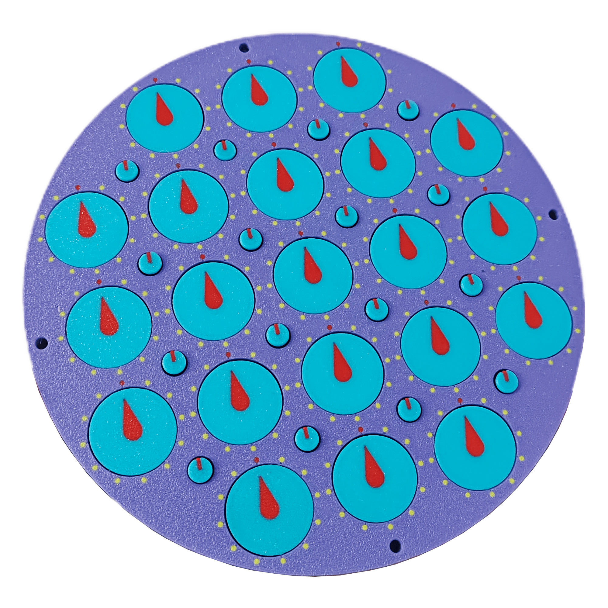 C4U uni-Wheel 5x5 Clock - Stickerless image 2