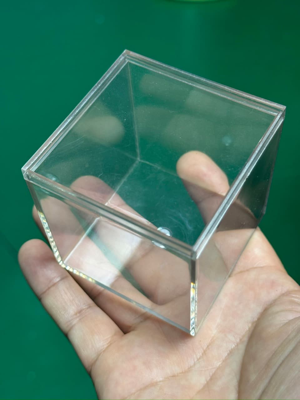 PET Cube Storage Display Box - Transparent image 5