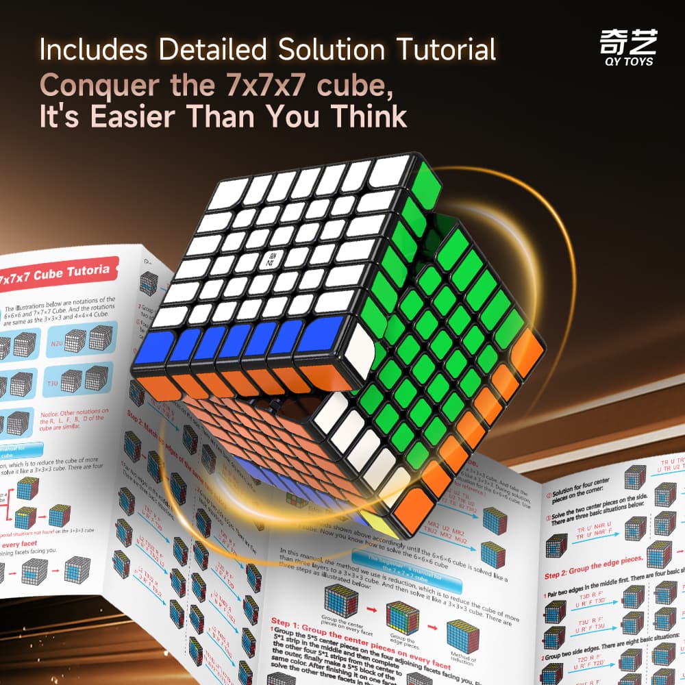 QiYi Warrior 7x7 M UV - Stickerless image 10