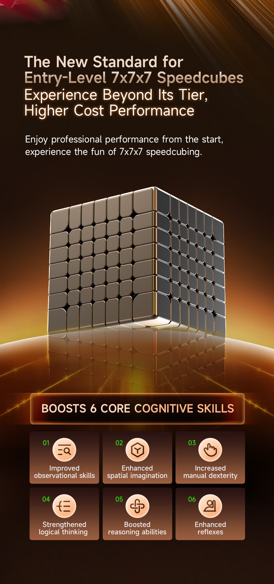 QiYi Warrior 7x7 M UV - Stickerless image 18