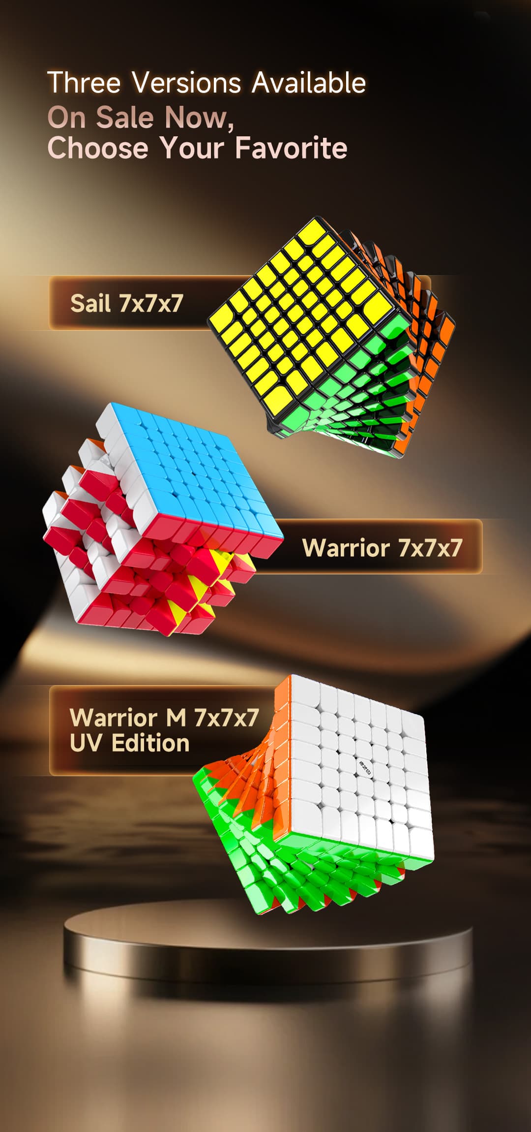 QiYi Warrior 7x7 M UV - Stickerless image 25