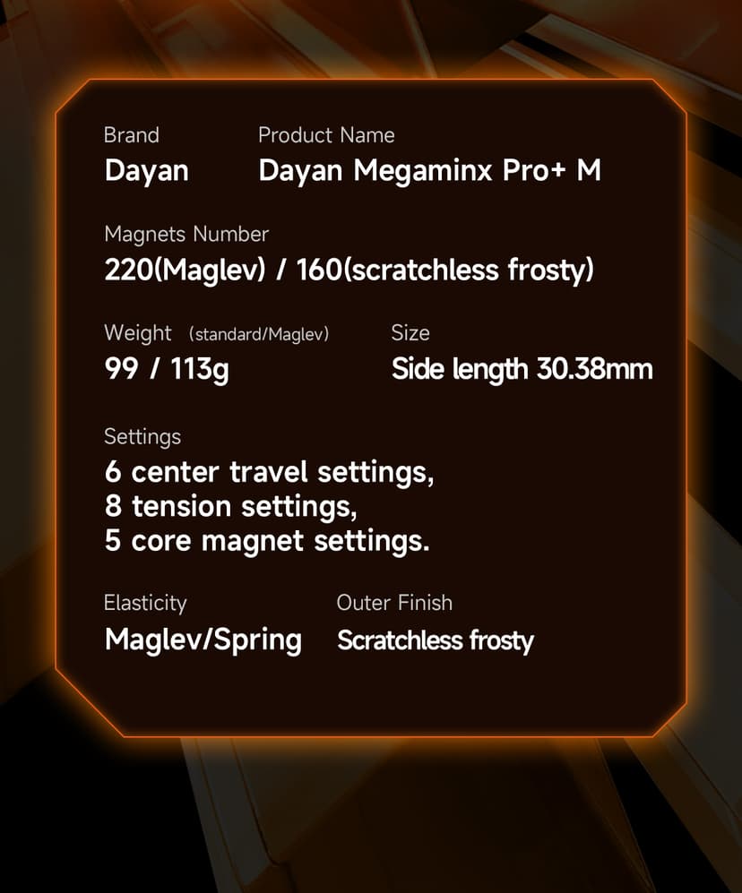 DaYan Megaminx Pro+ Maglev image 16