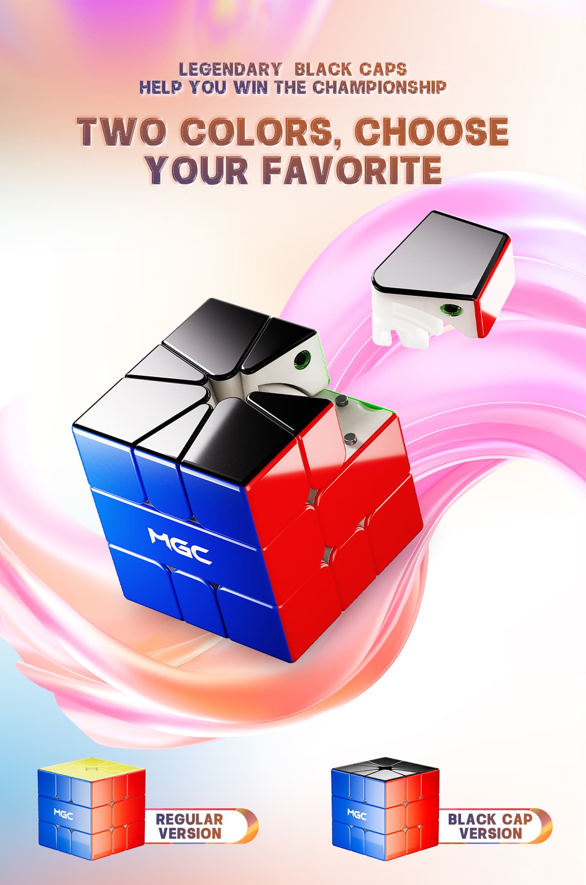 YJ MGC SQ1 V2 UV black - Stickerless image 17