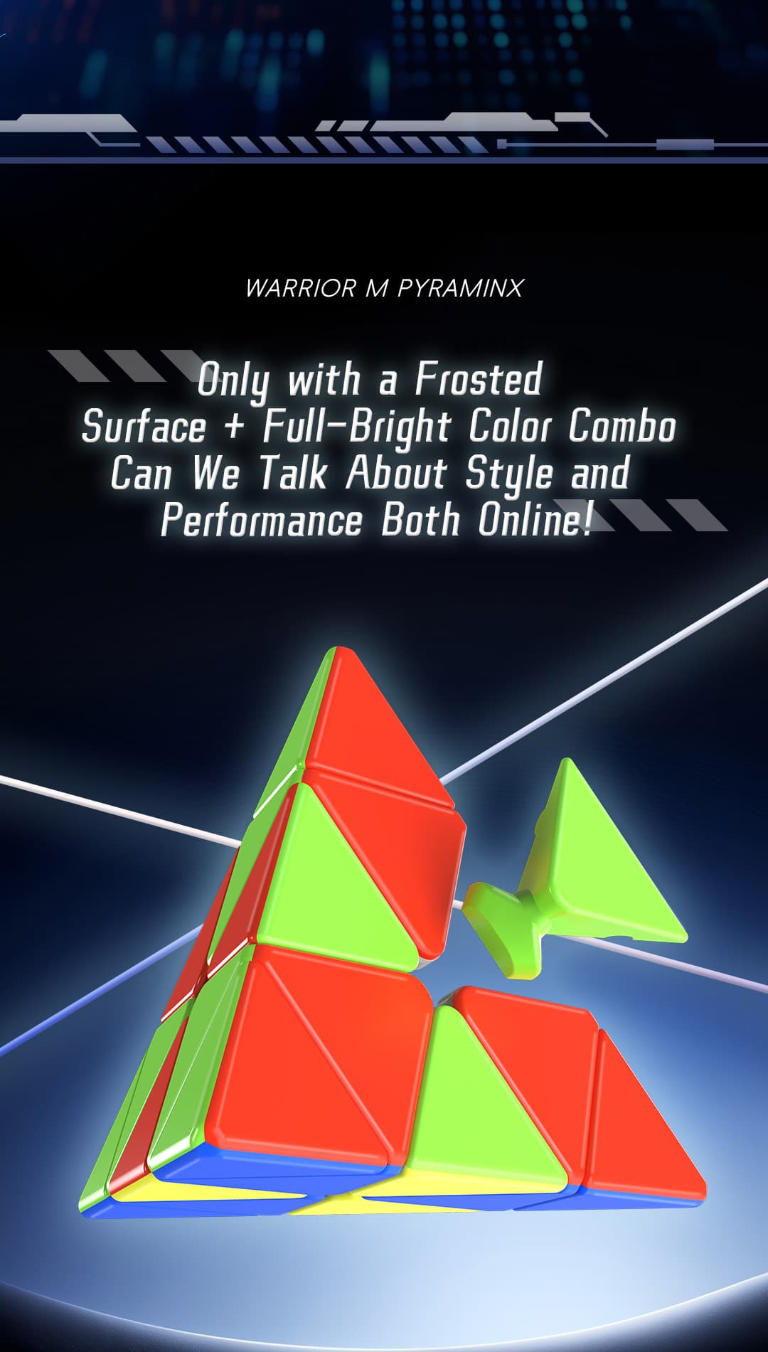 QiYi Warrior 3x3 Pyraminx M image 14