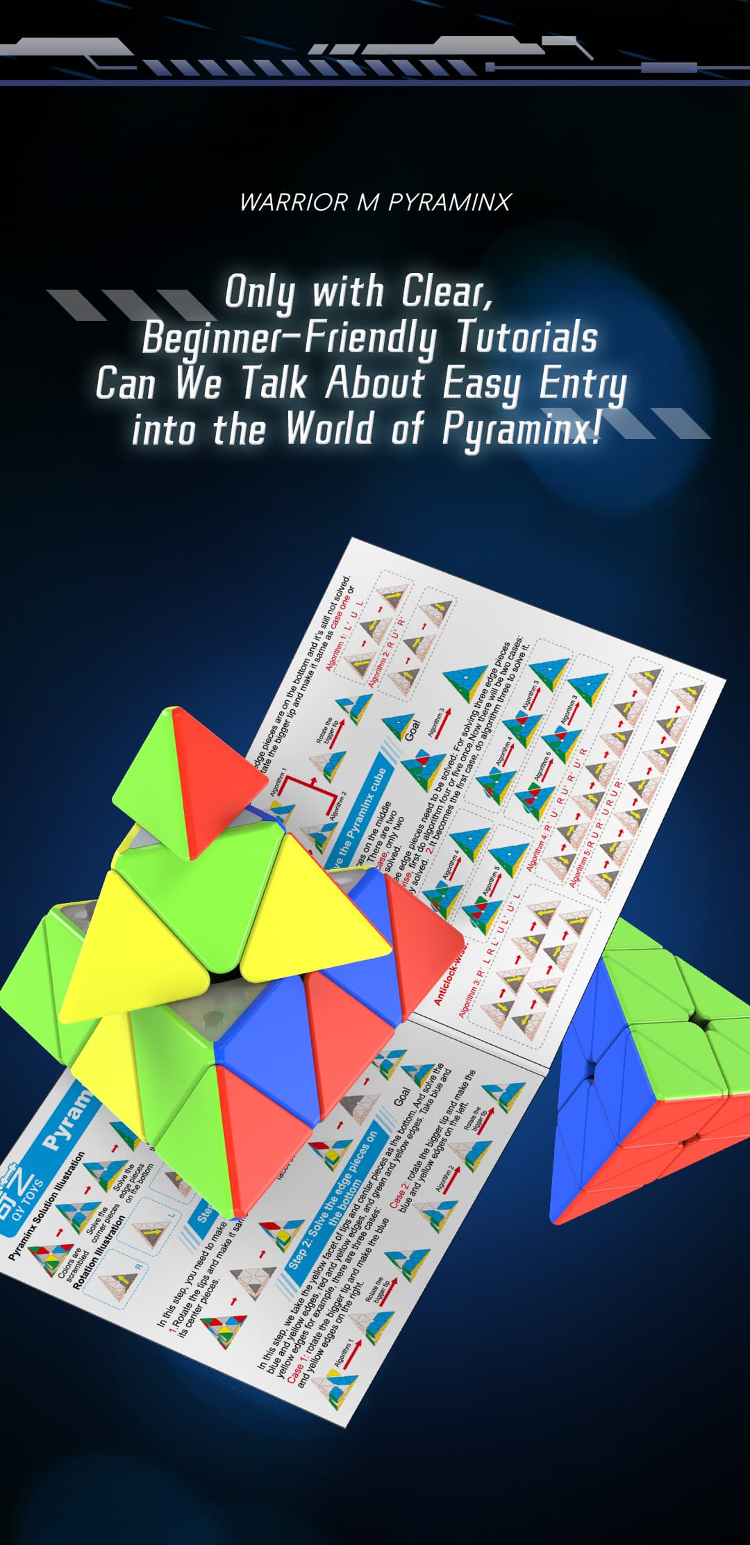 QiYi Warrior 3x3 Pyraminx M image 18