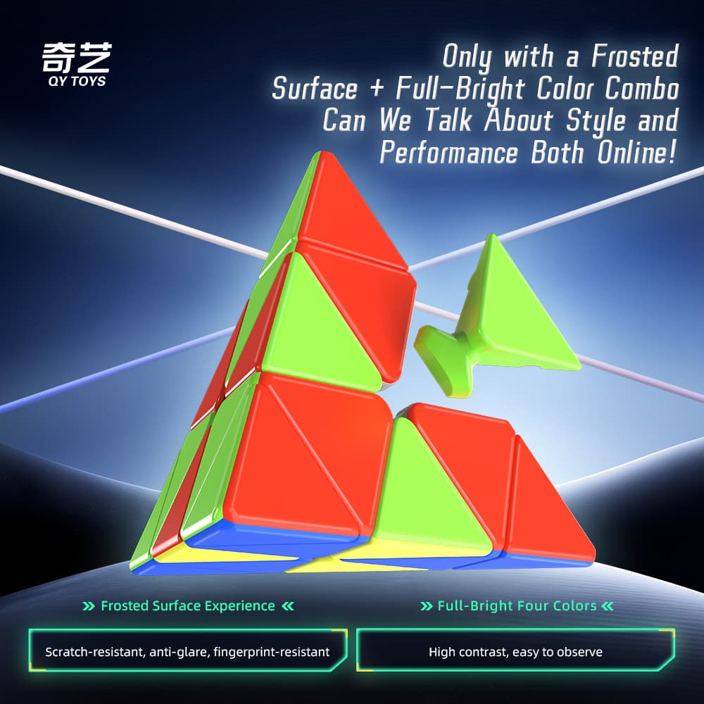 QiYi Warrior 3x3 Pyraminx M image 23