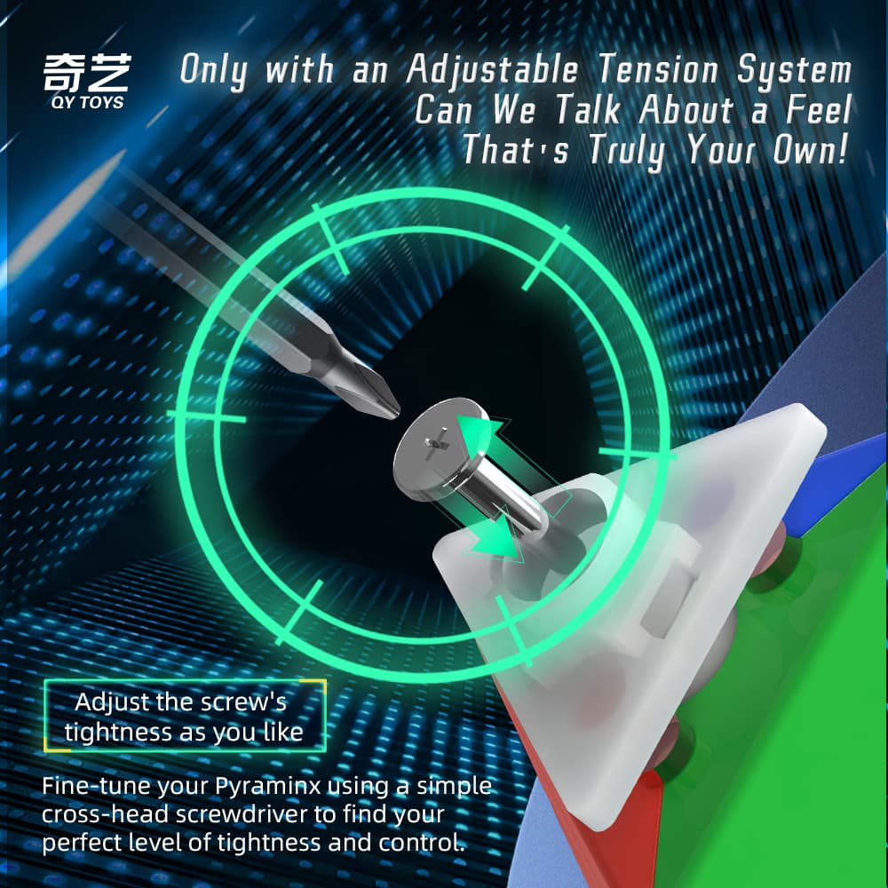 QiYi Warrior 3x3 Pyraminx M image 25