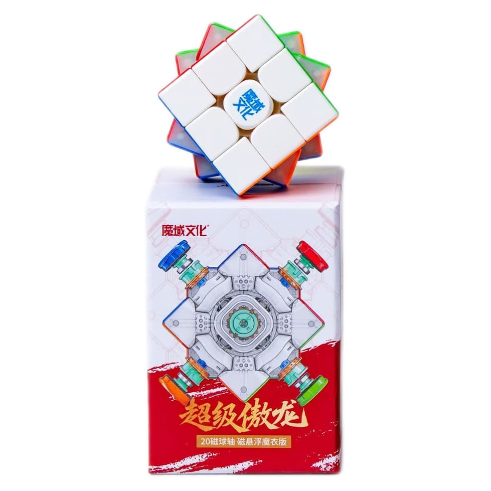 MoYu Super Aolong 3x3 Maglev 20M Ball Core UV - Stickerless image 2