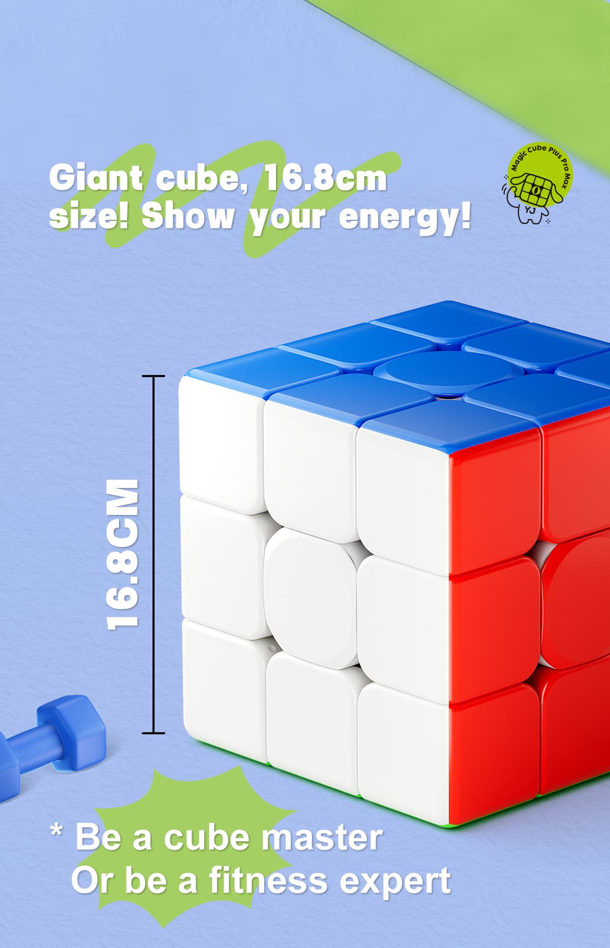 YJ Big 3x3 (16.8CM) - Stickerless image 5