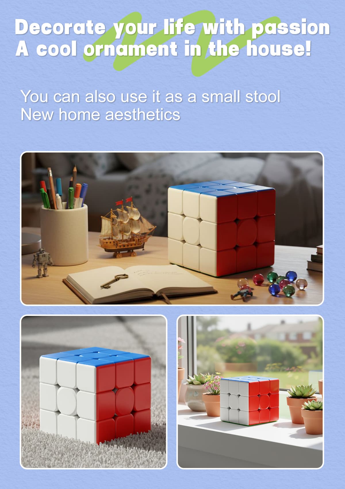 YJ Big 3x3 (16.8CM) - Stickerless image 6