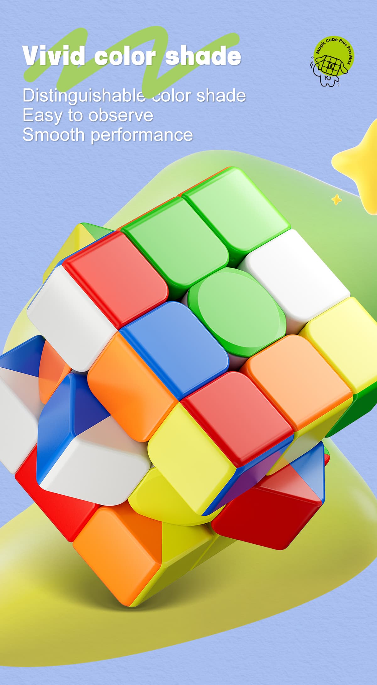 YJ Big 3x3 (16.8CM) - Stickerless image 7