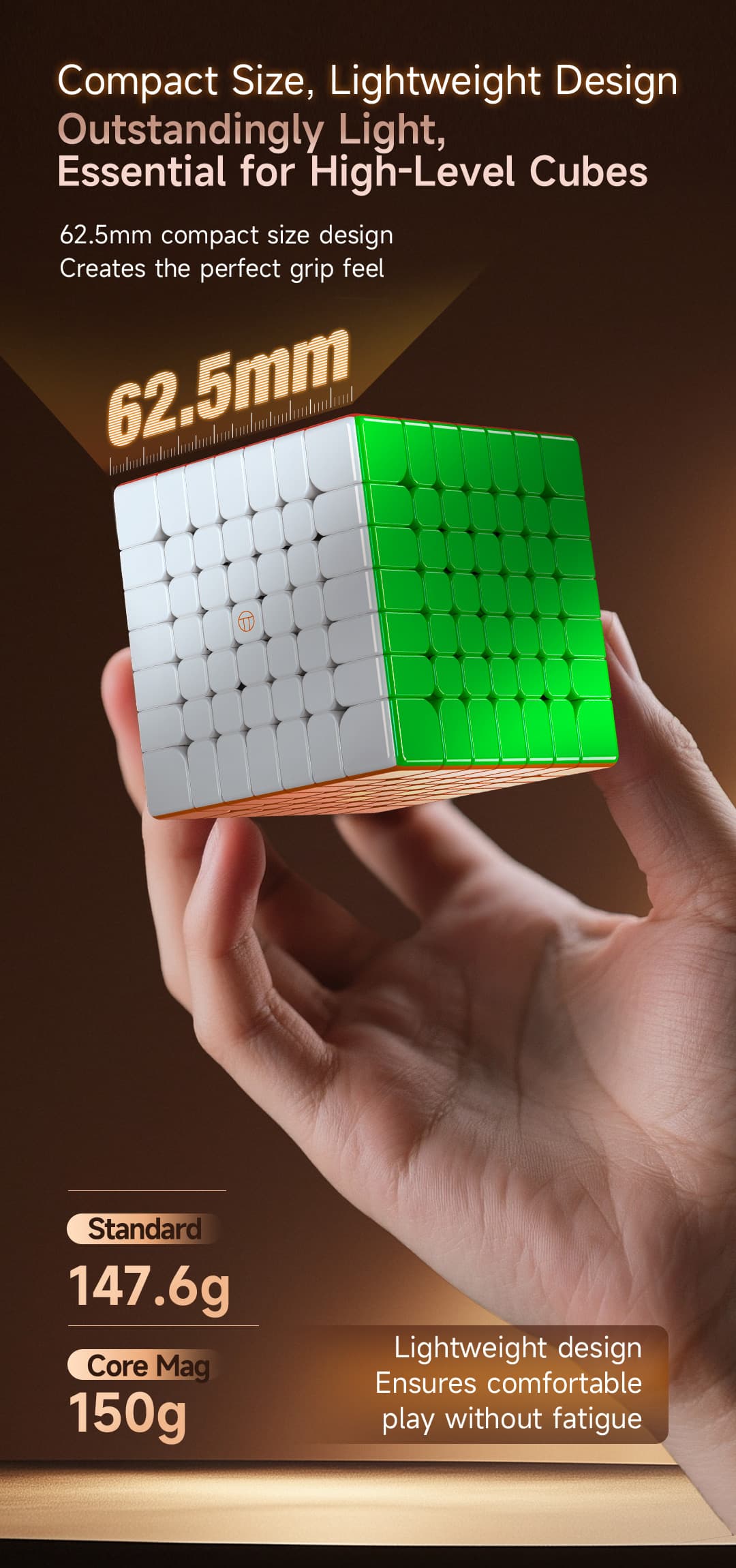 Picube QiYi Warrior M 7x7 SE Matte - Stickerless image 12