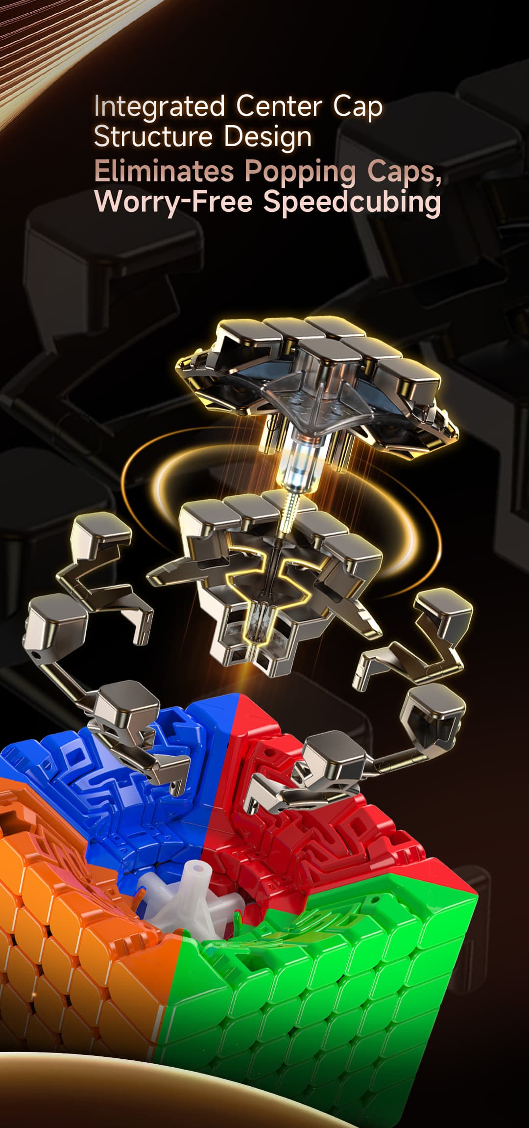 Picube QiYi Warrior M 7x7 SE UV - Stickerless image 14