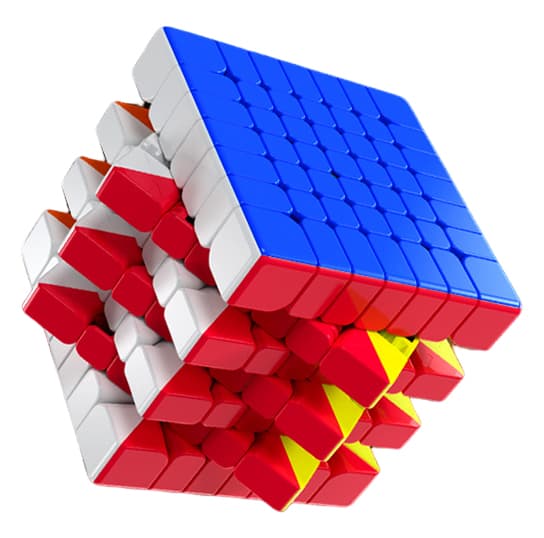 Picube QiYi Warrior M 7x7 SE Matte Core Magnet - Stickerless image 1