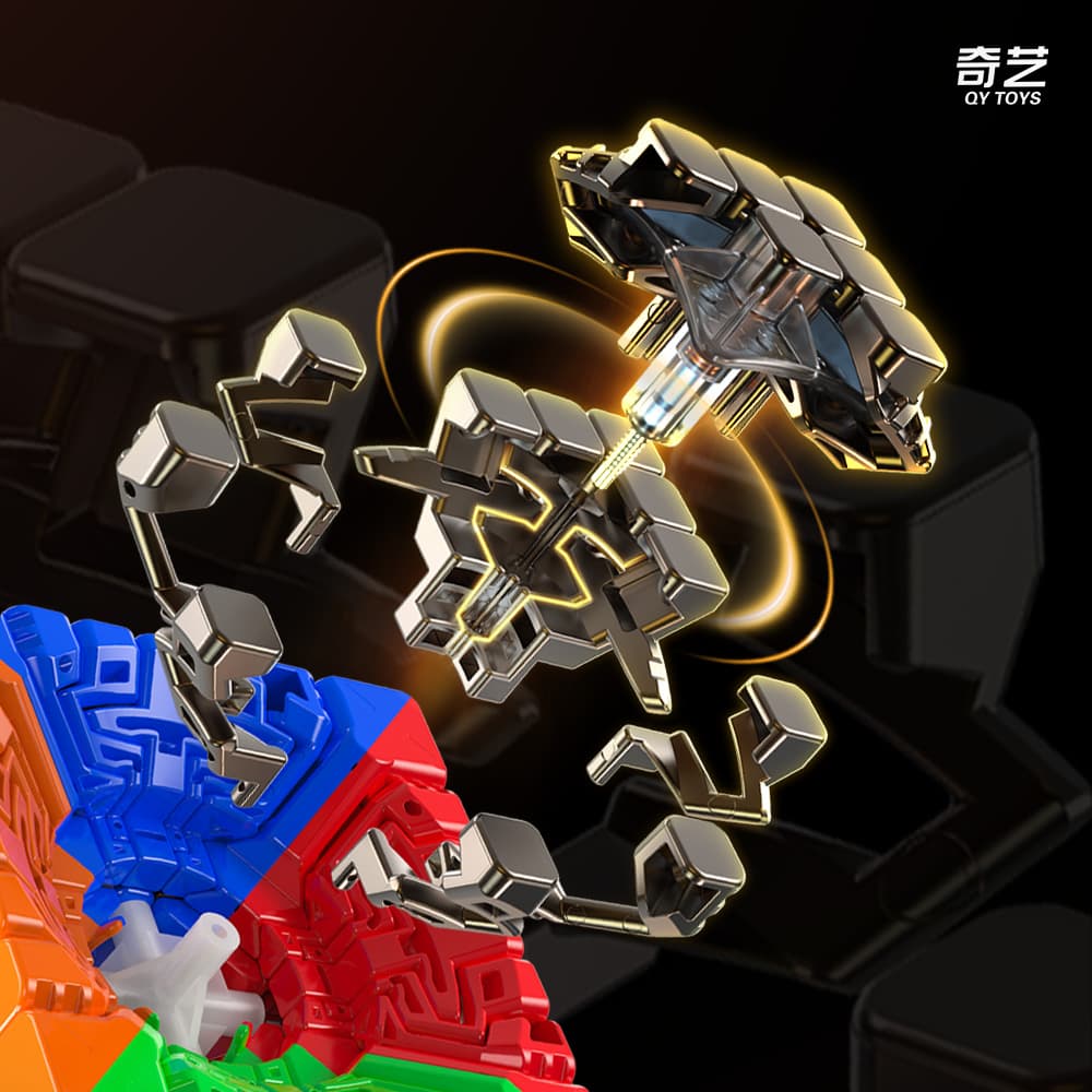 Picube QiYi Warrior M 7x7 SE Matte Core Magnet - Stickerless image 9