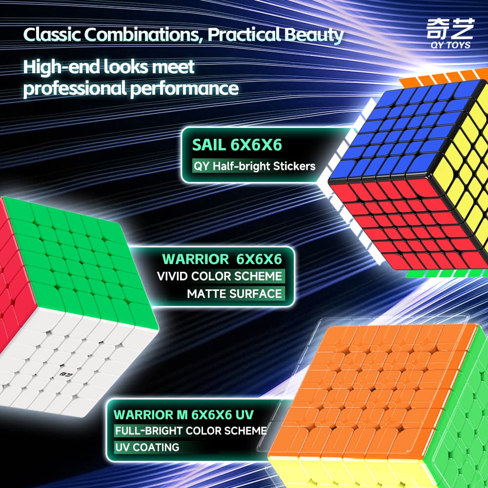 QiYi Warrior 6x6 Magnetic UV image 8