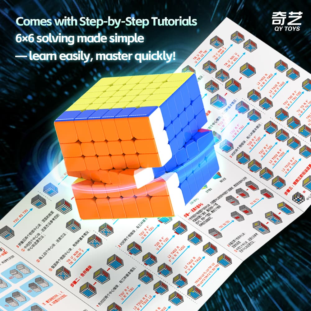QiYi Warrior 6x6 Magnetic UV image 10