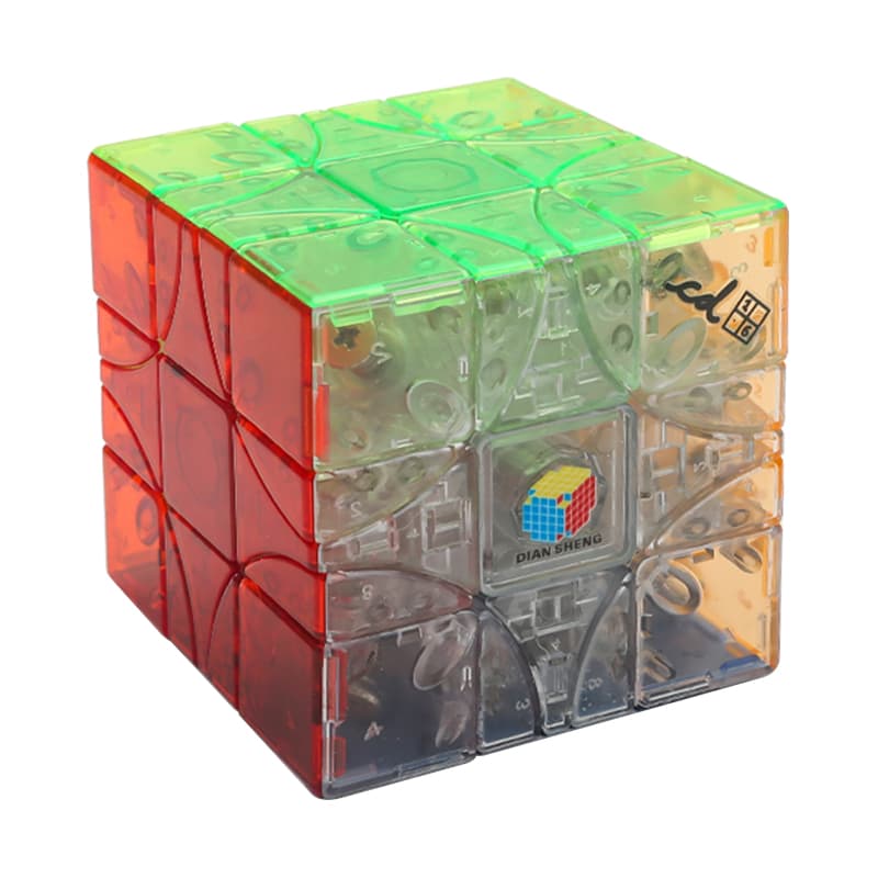 DianSheng Cornor Turning 3x3 Ball Core - Transparent image 1