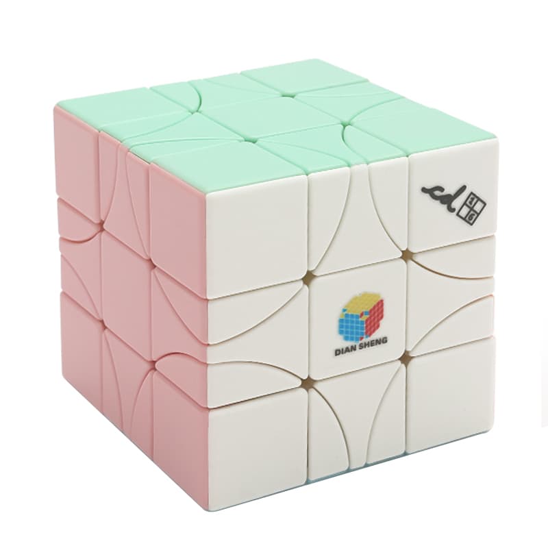 DianSheng Cornor Turning 3x3 Ball Core - Macaron image 1