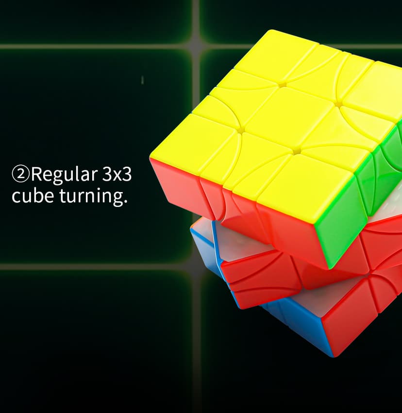 DianSheng Cornor Turning 3x3 Ball Core - Stickerless image 6