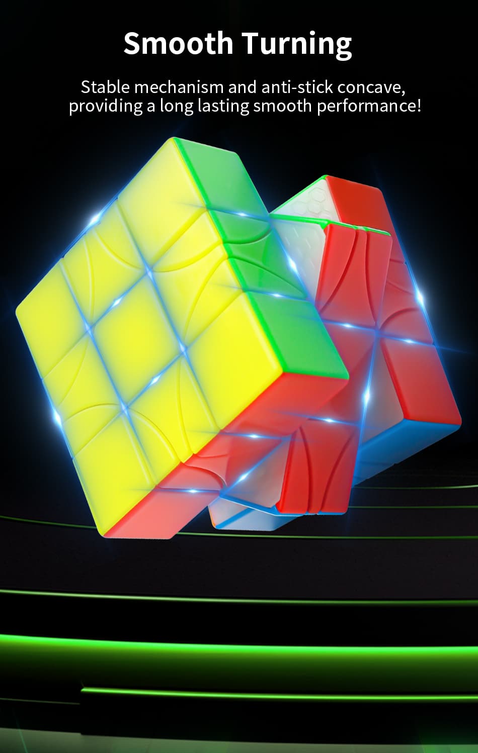 DianSheng Cornor Turning 3x3 Ball Core - Stickerless image 7
