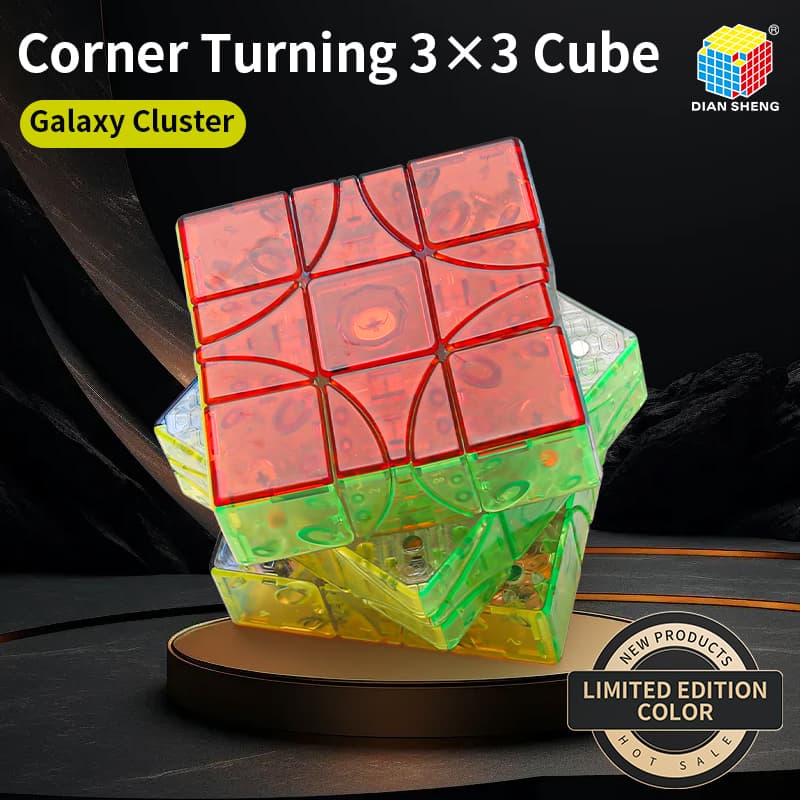 DianSheng Cornor Turning 3x3 Ball Core - Stickerless image 26