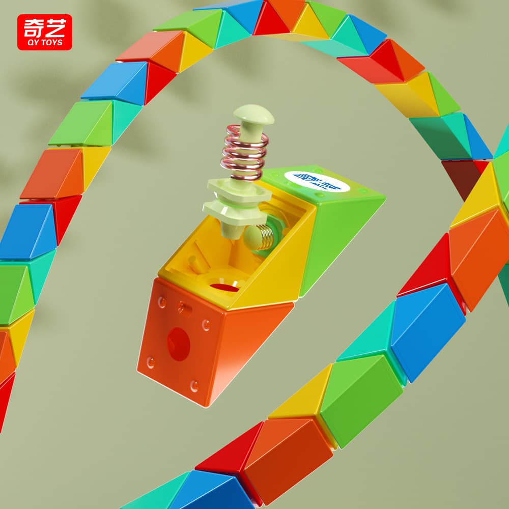 QiYi 72-Block Colorful Magic Snake - Stickerless image 9