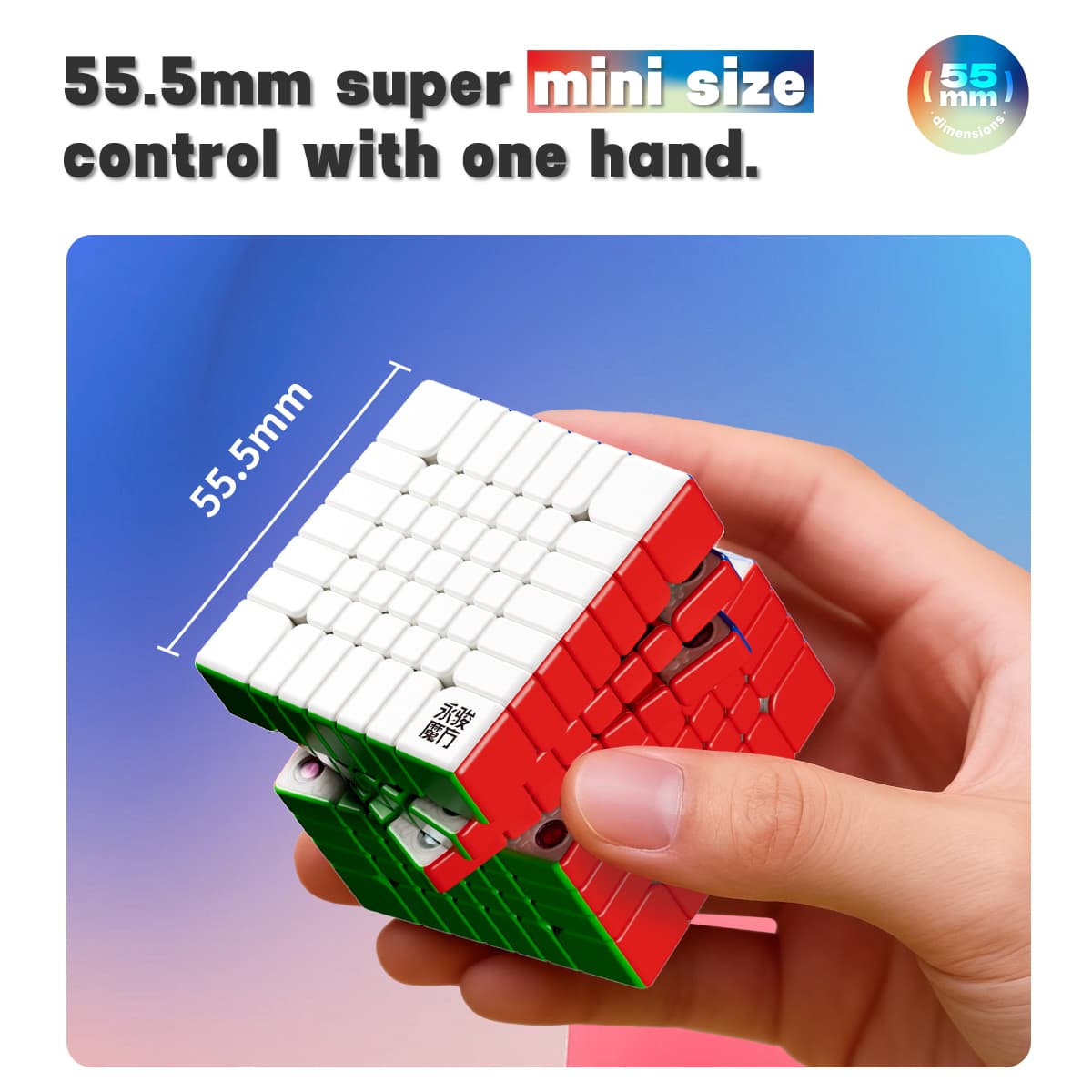 YJ Pocket Cube mini 7x7 M (55mm) - Stickerless image 8