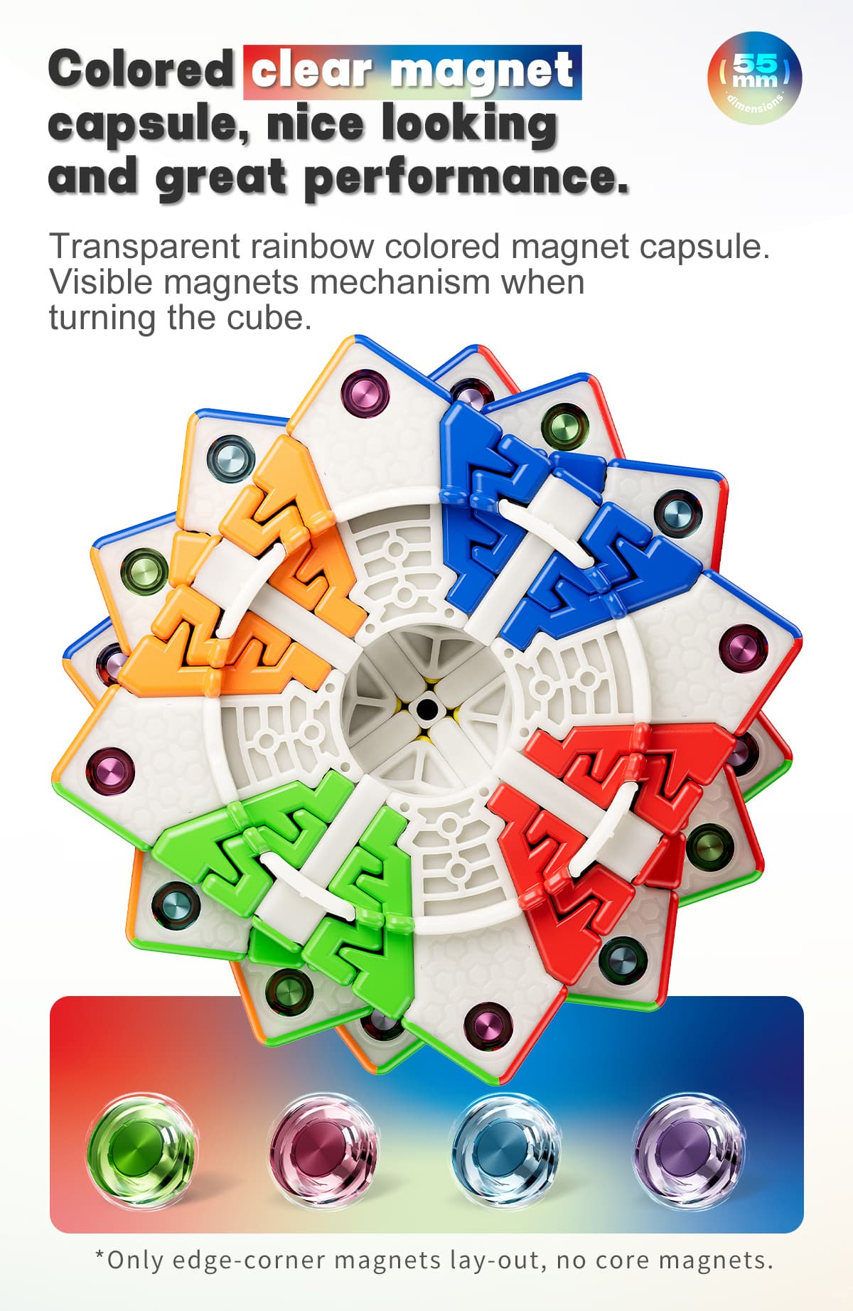 YJ Pocket Cube mini 7x7 M (55mm) - Stickerless image 14