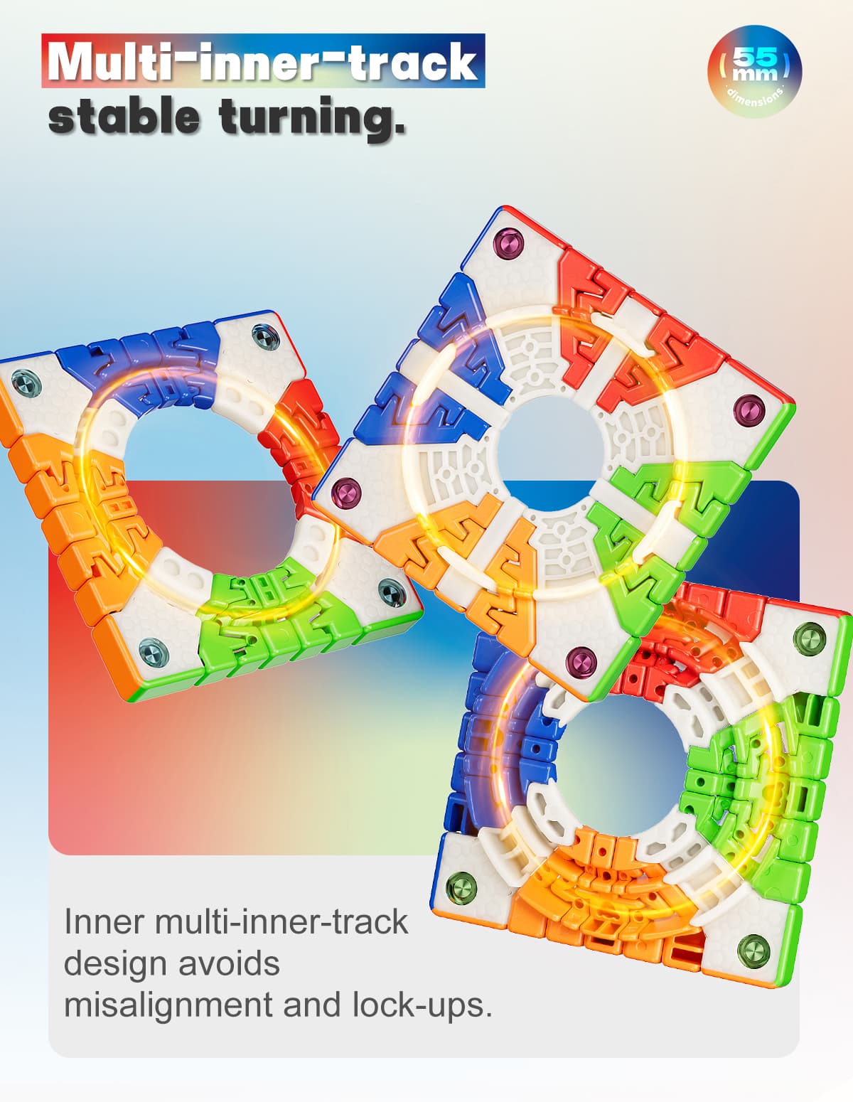 YJ Pocket Cube mini 7x7 M (55mm) - Stickerless image 15