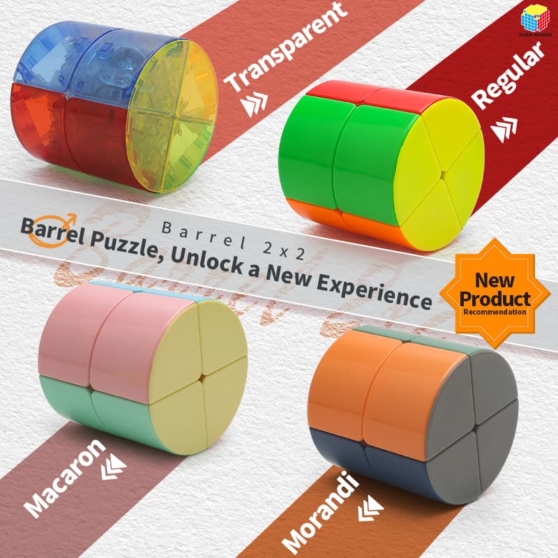 Diansheng Barrel 2x2 - Stickerless image 4
