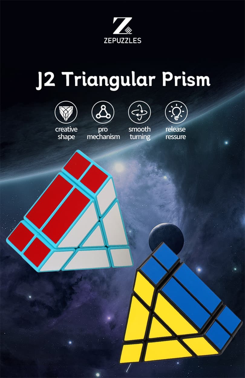 Zee J2 Triangular Prism - Blue image 8
